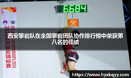 西安攀岩队在全国攀岩团队协作排行榜中荣获第八名的佳绩