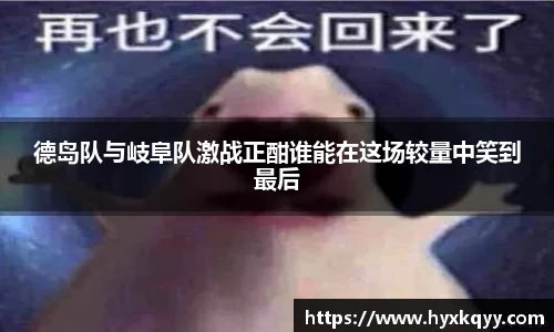 德岛队与岐阜队激战正酣谁能在这场较量中笑到最后